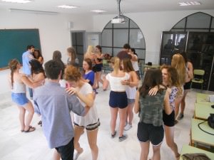 Learning how to dance Salsa and Bachata.