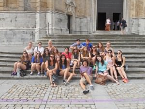 We all met up at the cathedral to start our tour in Cadiz.