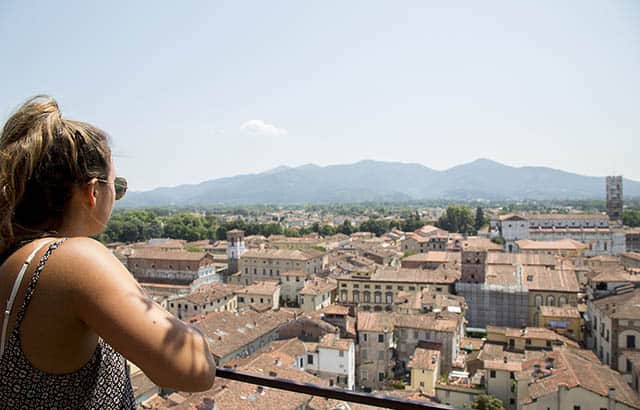 Florence view from the Guinigi's Tower